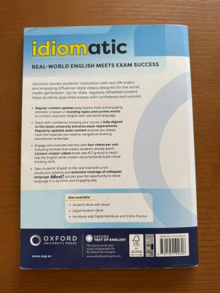 Pack Libros Inglés 2 Bachillerato Idiomatic