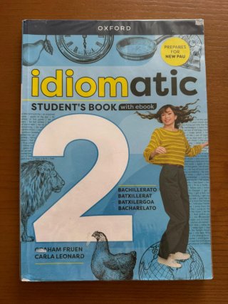 Pack Libros Inglés 2 Bachillerato Idiomatic