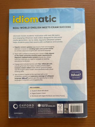 Pack Libros Inglés 2 Bachillerato Idiomatic