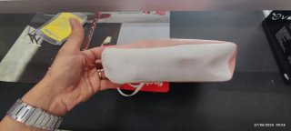 Borsetta pelle fashion & bags rosa/bianca