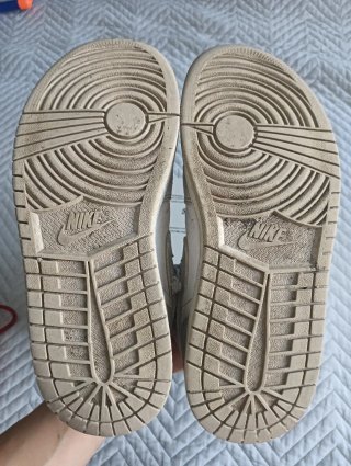Air Jordan 1 Mid Grigio Bianco 40.5