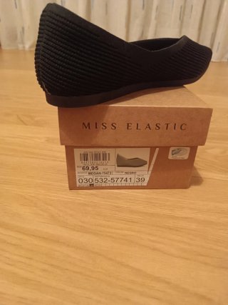 Bailarinas Míss Elastic Negras