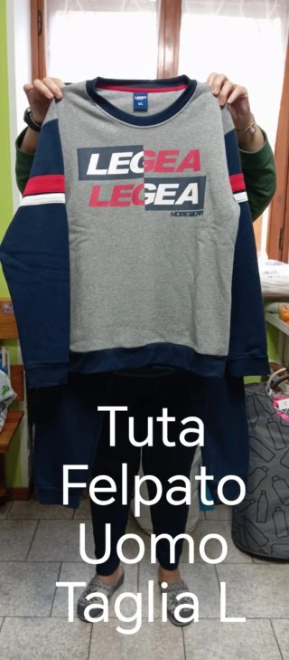 Tuta Felpata Legea Uomo Taglia L