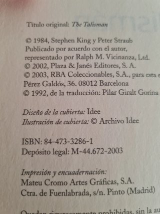 Libro Stephen King