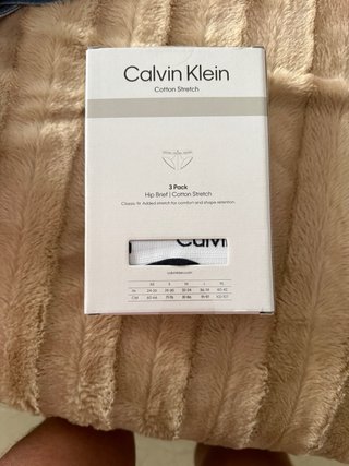 Calvin Klein Slip Talla M marino
