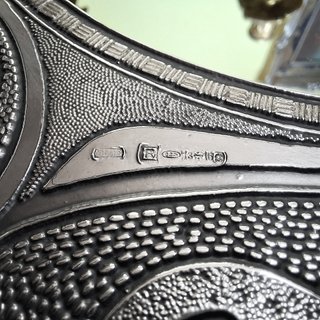 Specchio da tavolo Argento 925