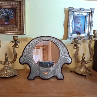 Specchio da tavolo Argento 925