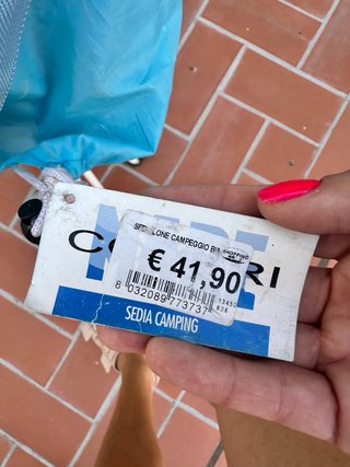 Trona infantil plegable camping