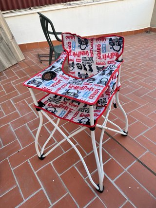 Trona infantil plegable camping