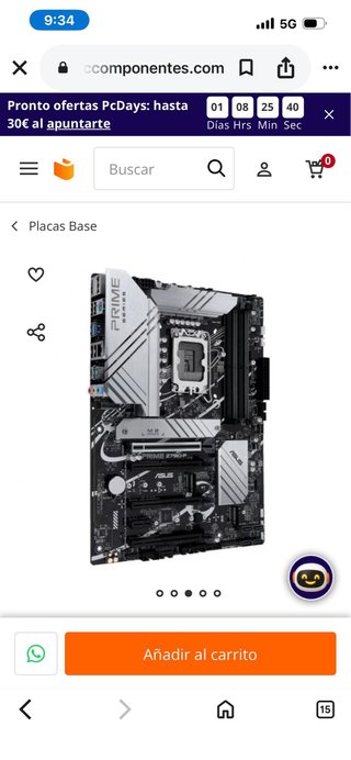 Placa Base ASUS PRIME Z790-P DDR5