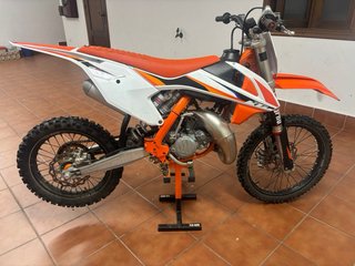 KTM 85 SX Motocross Naranja/Blanco