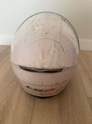 Casco Integral LS2 Blanco Talla M