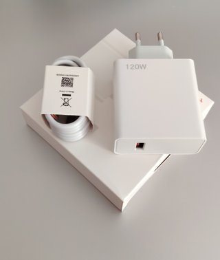 120W Cargador Rápido para Xiaomi Redmi + Cable C