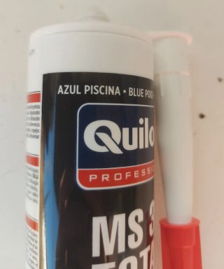 Masilla azul Piscinas