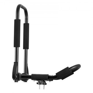 Portaequipajes para Kayak 1 Par J-Bar, Portaequipajes Suave Plegable Rápido, Montaje Superior con Amarre, Transportador para kayak, Tabla de Surf, Canoa, SUP, Tabla de Esquí, Montaje en Coche, SUV...