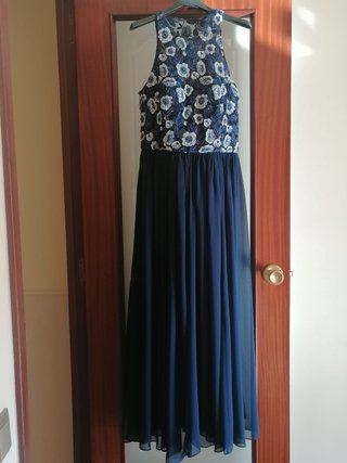 Vestido de fiesta con pedrería