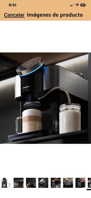 Cafetera Cecotec Superautomática como nueva
