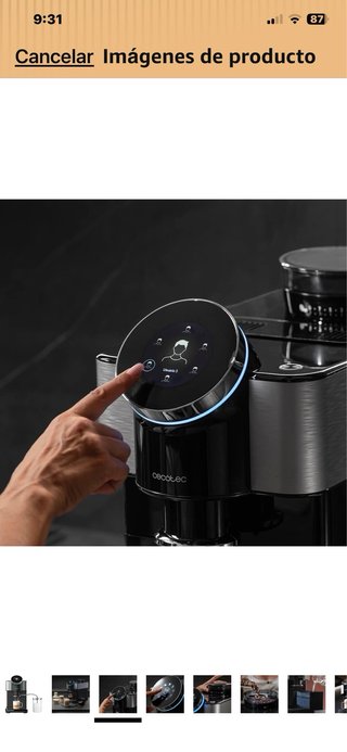 Cafetera Cecotec Superautomática como nueva
