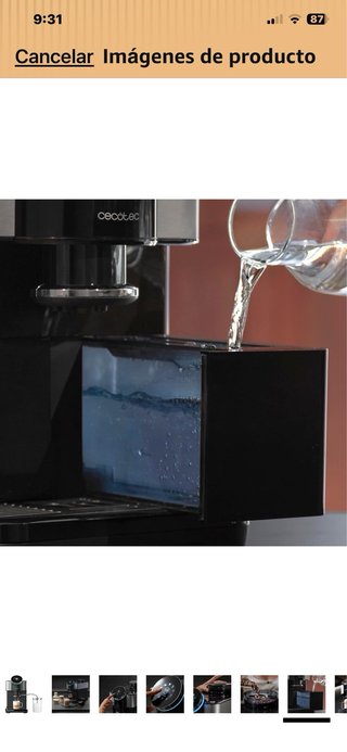 Cafetera Cecotec Superautomática como nueva