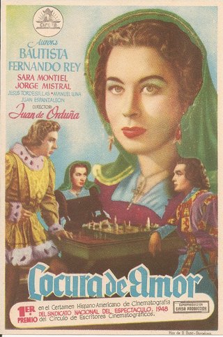 Folleto de cine Locura de Amor