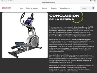 Bicicleta Elíptica Nordictrack Commercial 14.9