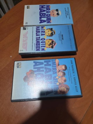 Pack 3 VHS Mira Quién Habla