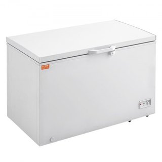 Congelador Horizontal, 12.8 pies cúbicos / 345 L Gran Congelador Profundo & 4 Cestas Extraíbles, Congeladores Comerciales de Puerta Superior Independientes con Tapa con Cerradura, Temperatura Ajus...