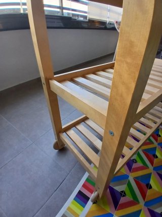 Mesa FÖRHÖJA IKEA, Isla carrito cocina