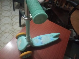 Patinete infantil 3 ruedas azul