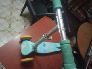 Patinete infantil 3 ruedas azul