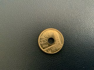 Moneda 25 Ptas Castilla León