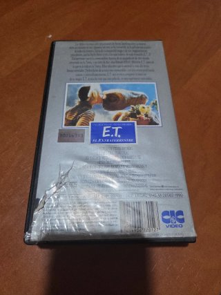 VHS E.T. El Extraterrestre (Español)