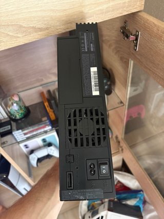 Consola PS2 Fat Negra