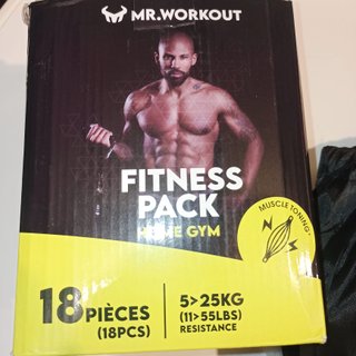Kit Bande di Resistenza Mr.WORKOUT 125Kg