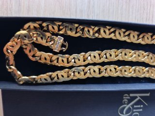 Cadena Oro 18k Ojo de Tigre