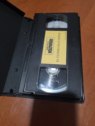 VHS El Último Gran Héroe Schwarzenegger