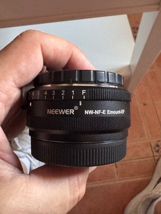 Adaptador Neewer Canon EF a Sony E Mount