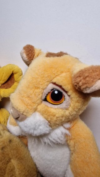 Lote 3 peluches Simba