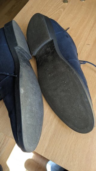 Zapatos casuales hombre Kiabi azul talla 45