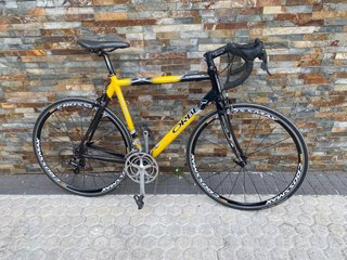 Bicicleta Orbea Amarilla