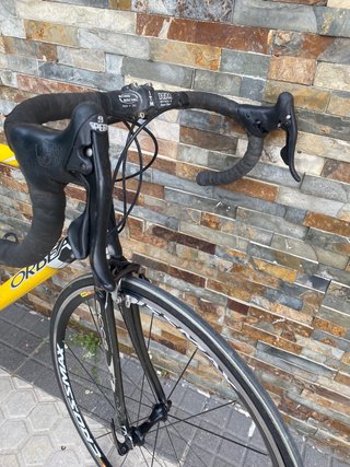 Bicicleta Orbea Amarilla