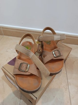 Sandalias Pablosky Beige/Marrón Talla 33