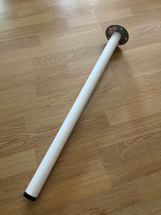 Pata de mesa Ikea ADILS blanca