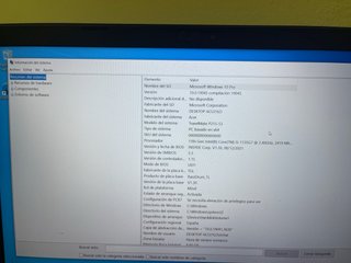 Ordenador portátil Acer Negro