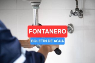Boletín de agua y alta de agua