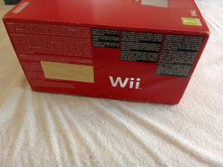 Nintendo Wii Edición Especial Mario Bros Roja