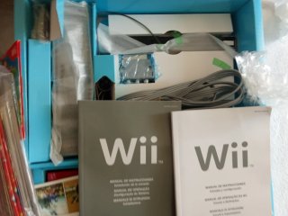 Nintendo Wii Edición Especial Mario Bros Roja