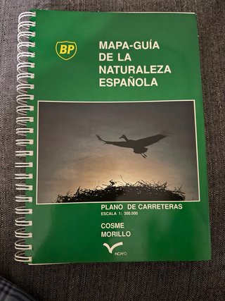 MAPA GUIA DE LA NATURALEZA ESPAÑOLA