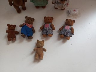 Muñecos Sylvanian Families Antiguos