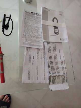 Pinza Amperímetro Digital Chauvin Arnoux F403